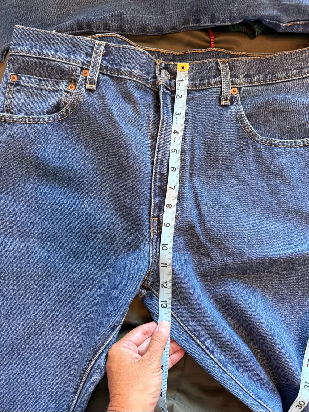 Levis 517 Bootcut Men's Jeans Medium Stonewash Blue Denim Casual Size 36 x 30